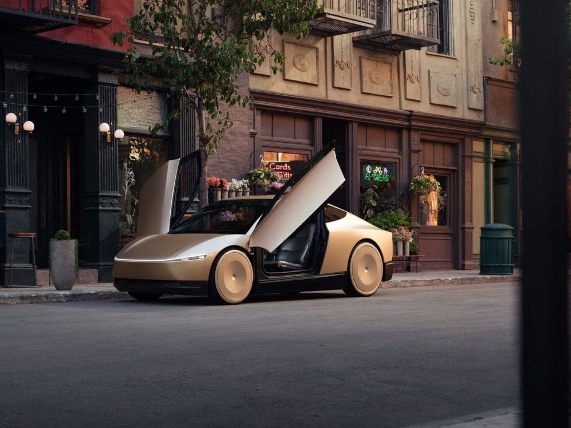 Tesla Cybercab robocar