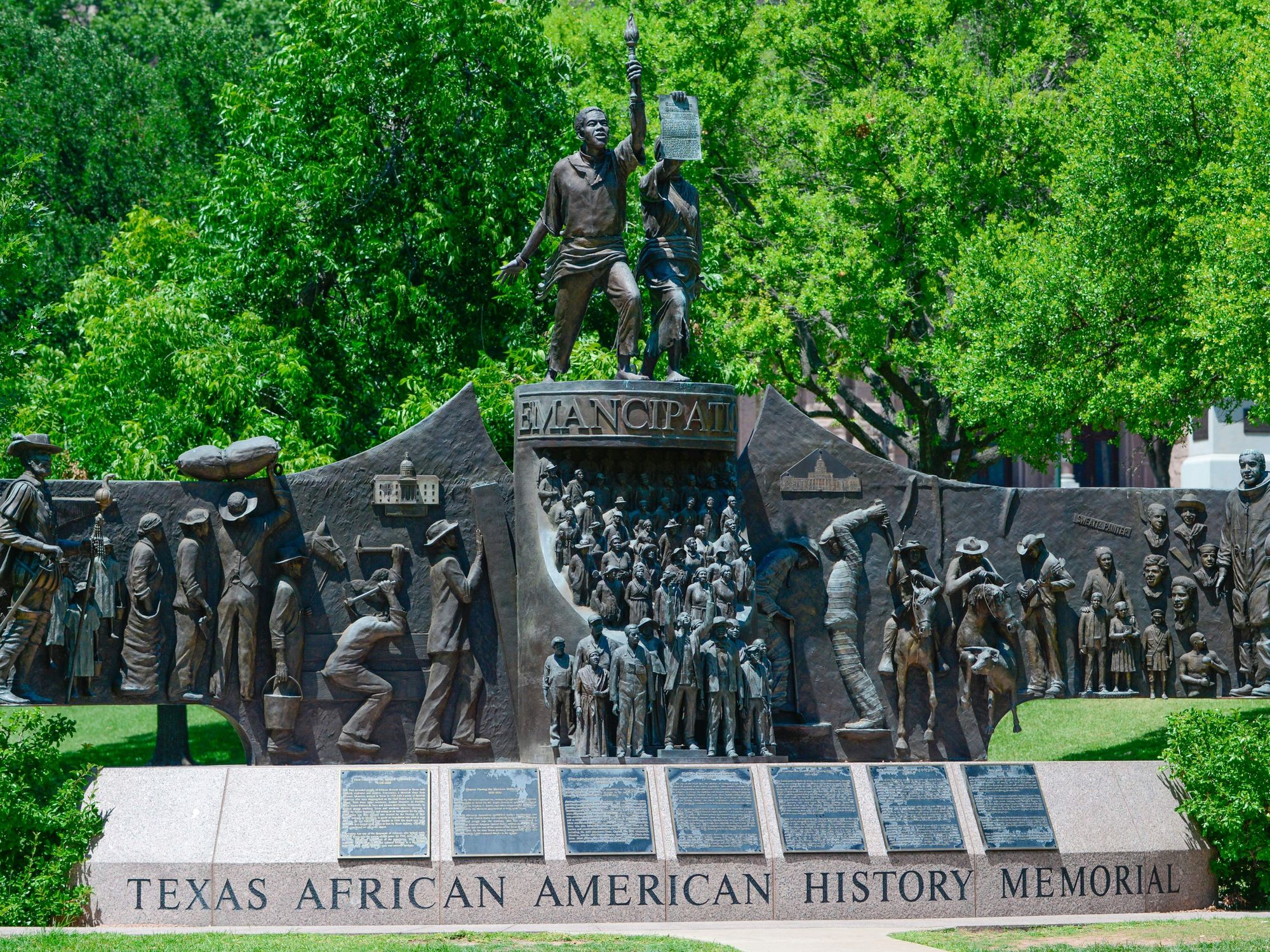 Texas African American History Memorial in Austin, Texas