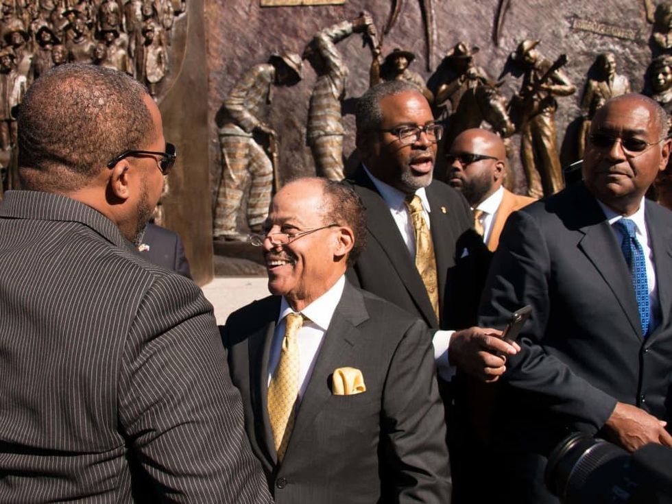 Texas African American History Memorial Unveiling Texas State Capitol November 2016 Ed Dwight
