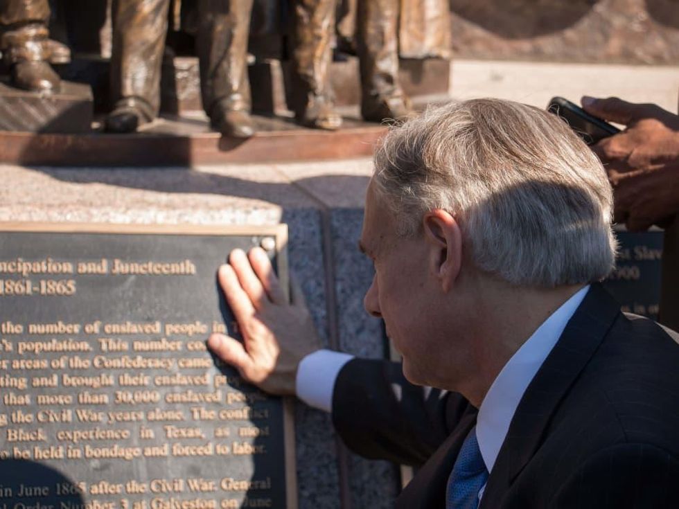Texas African American History Memorial Unveiling Texas State Capitol November 2016 Greg Abbott
