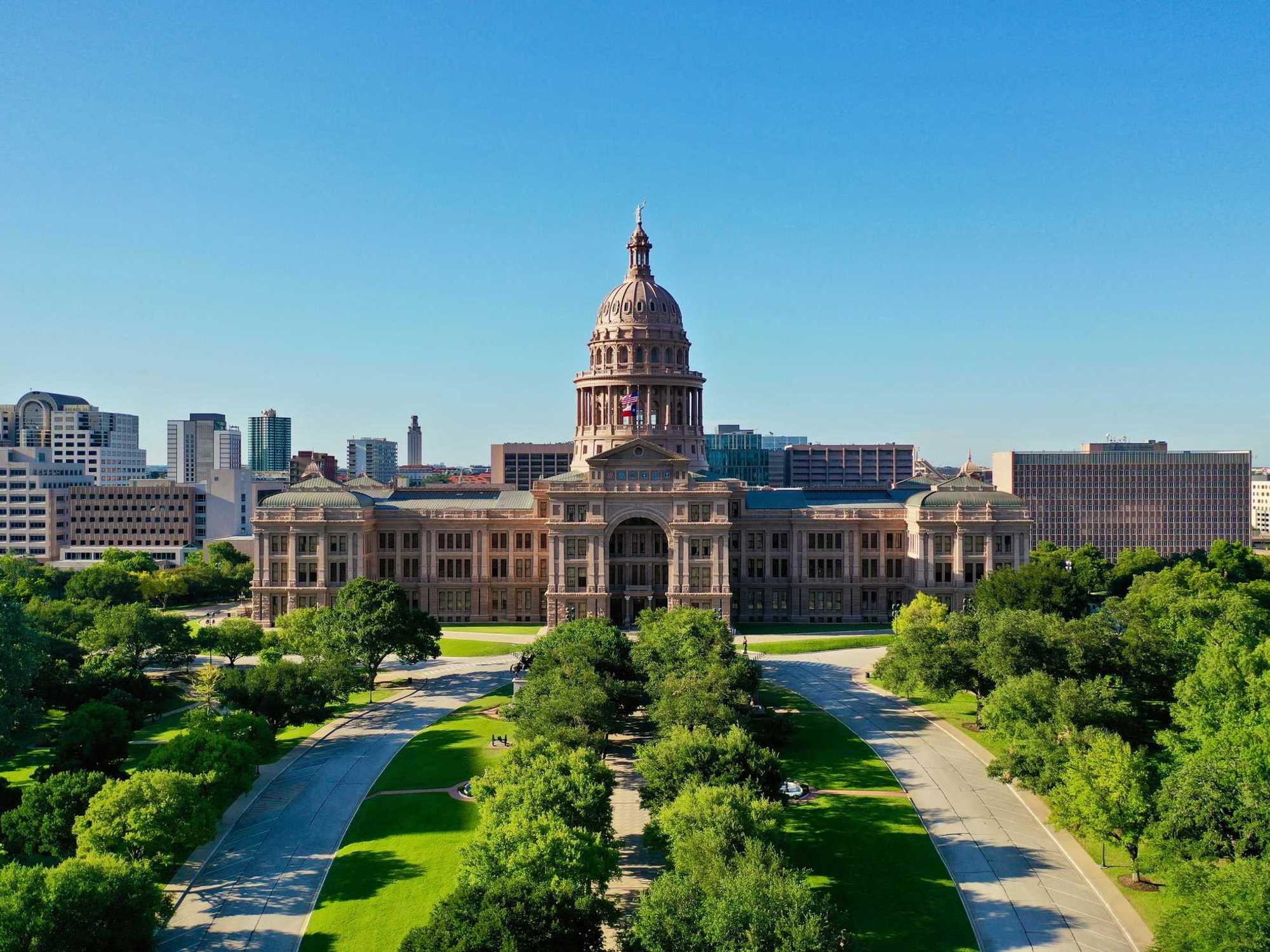 Texas Capitol building in Austin