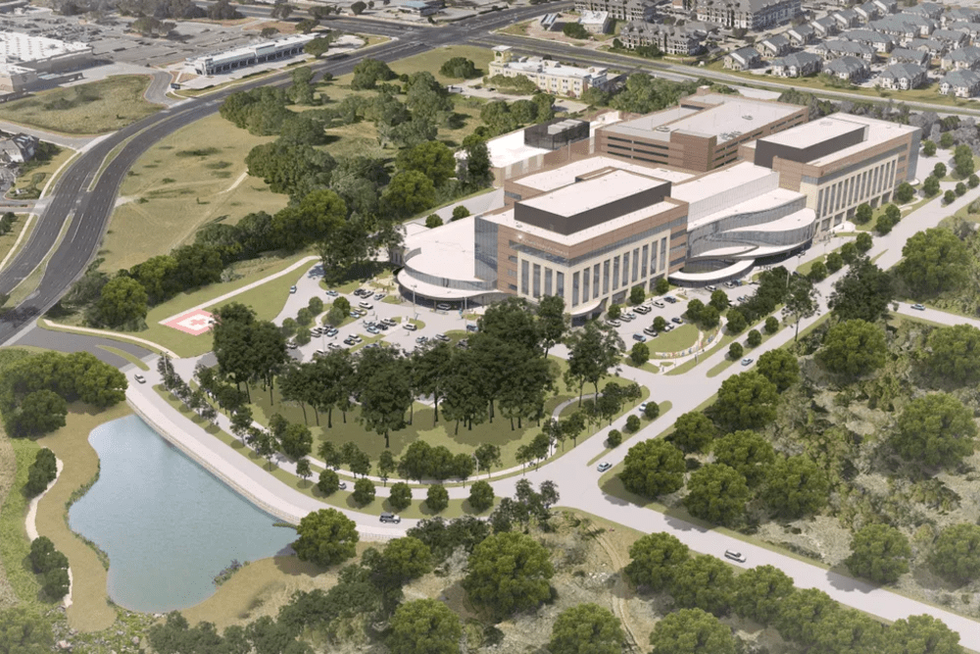 Texas Children's Hospital Austin rendering