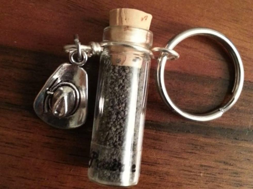 Texas Dirt Shop keychain
