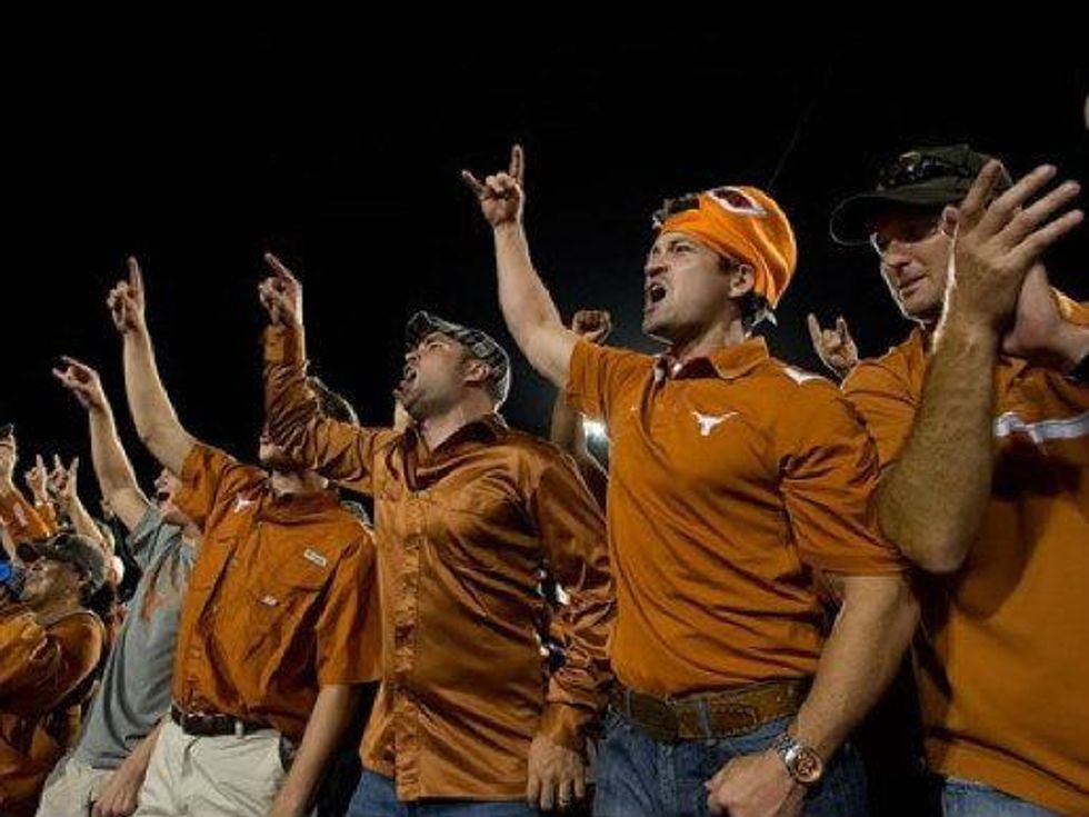 Texas Longhorns fans