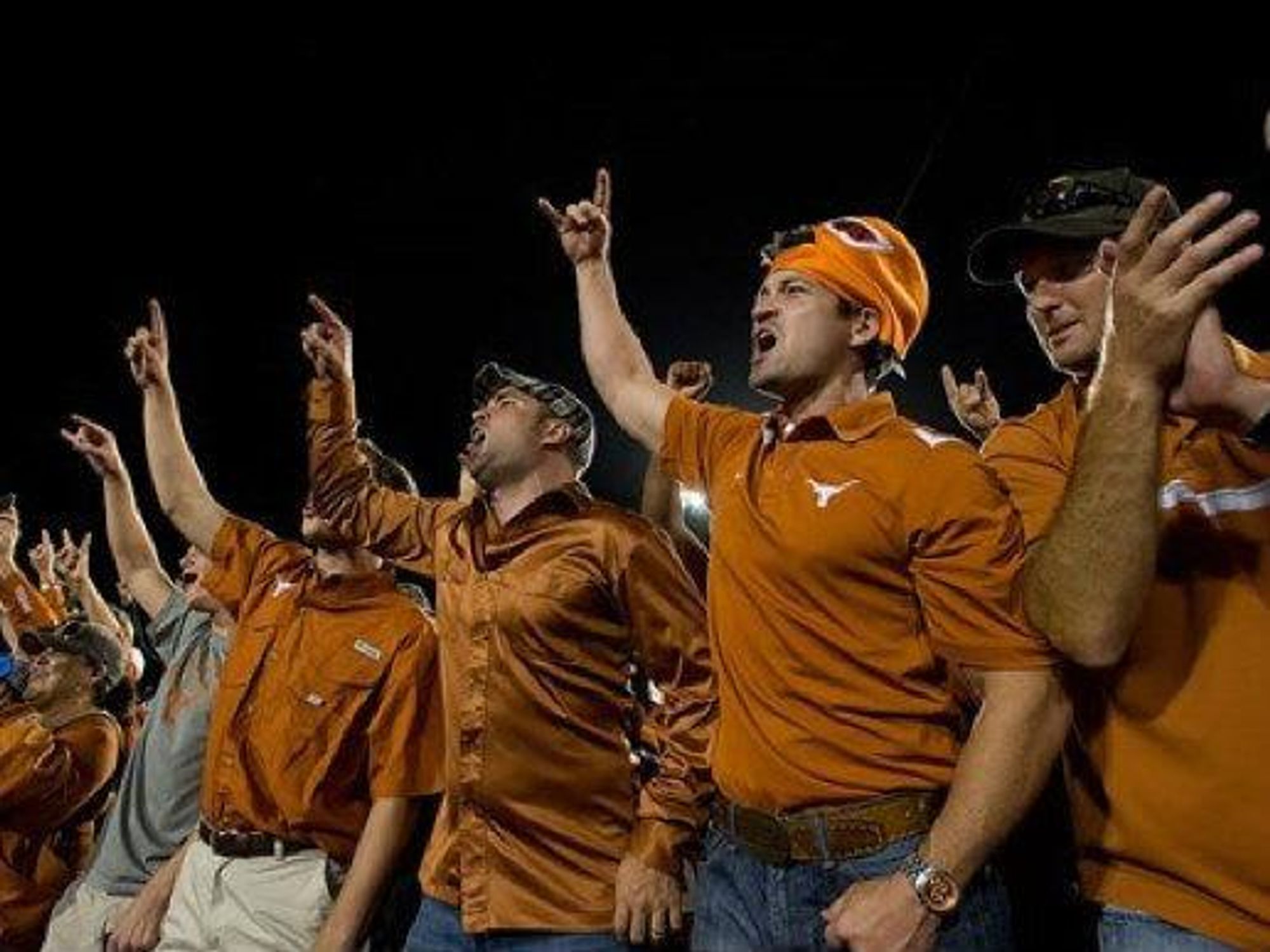 Texas Longhorns fans