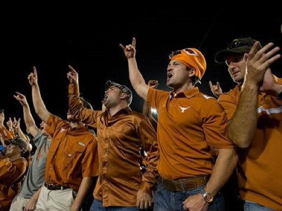 Texas Longhorns fans