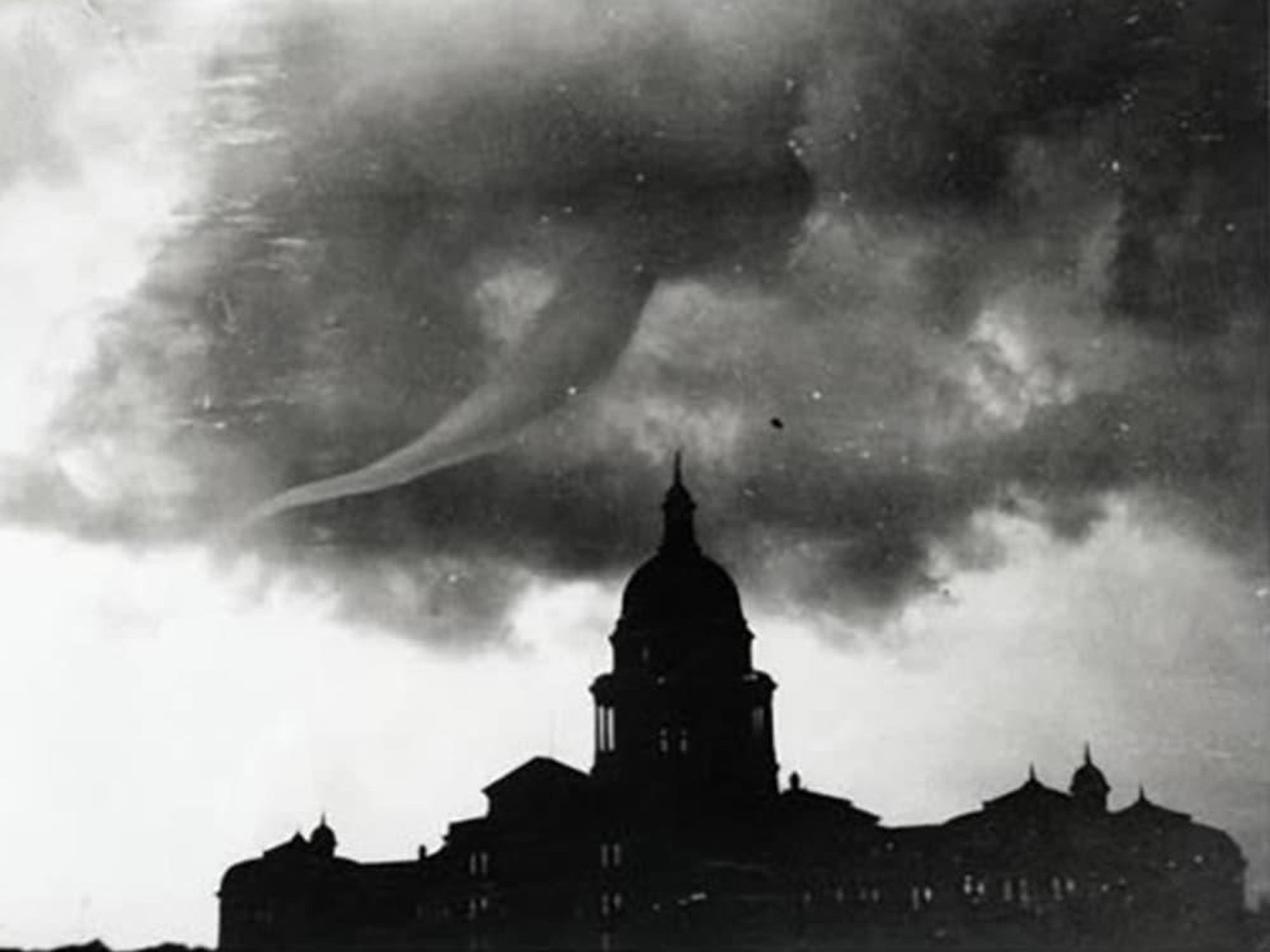 Texas State Capitol Austin tornado May 4 1922
