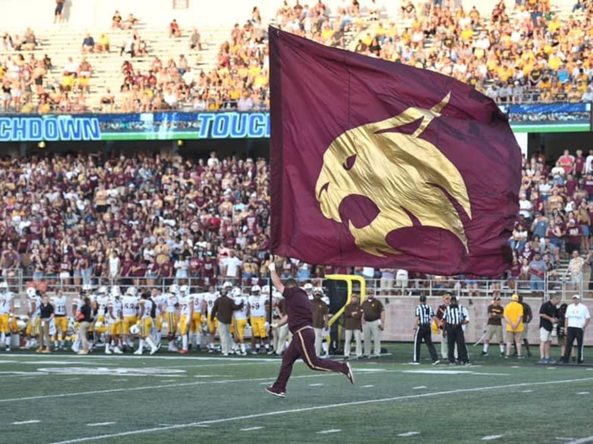 Texas State University football game
