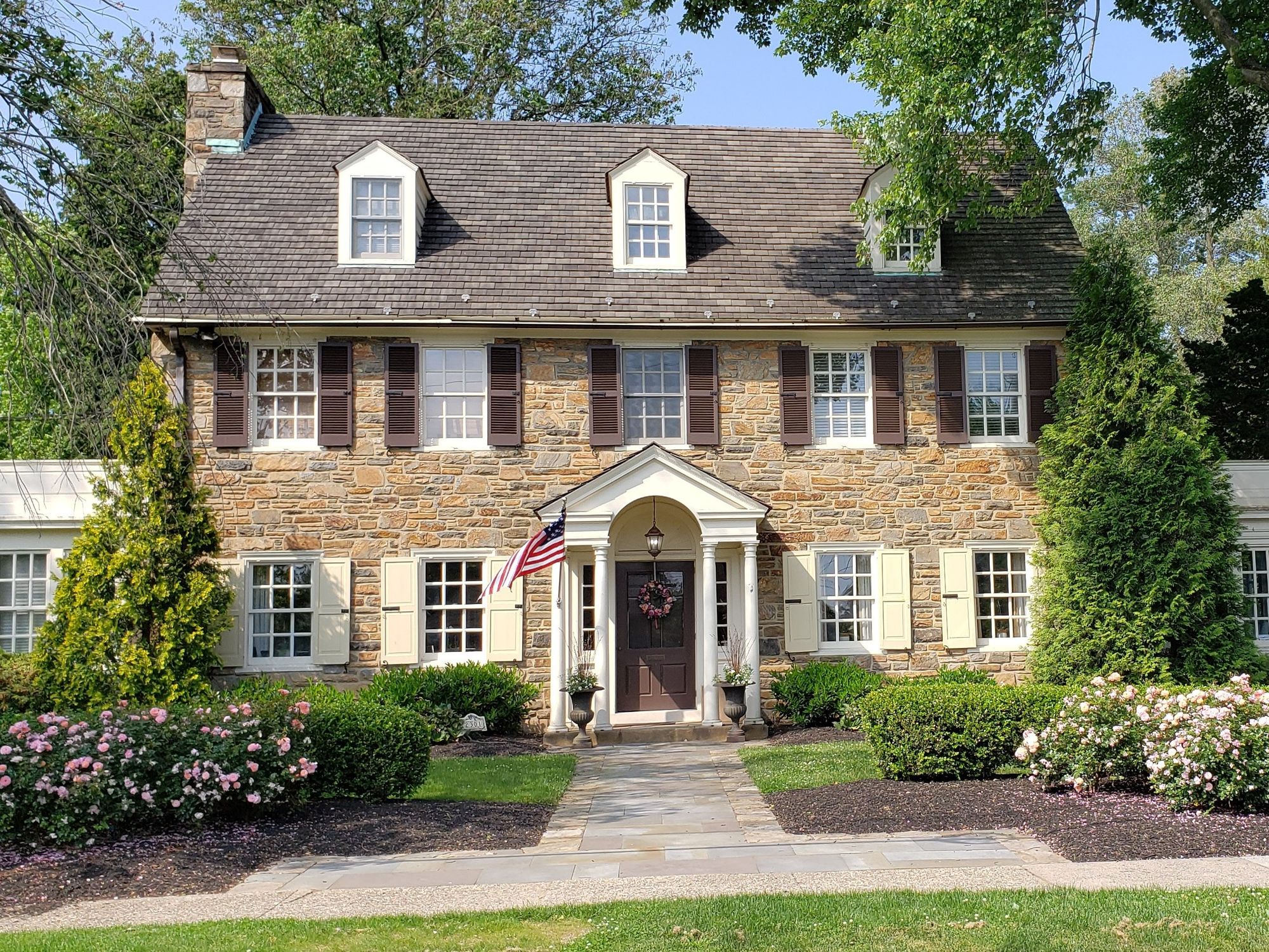 Texas suburb, family home