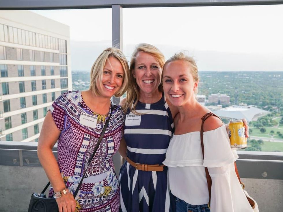 Texas Tribune Festival 2017 BBQ Feast at Google Taylor Teague Rhonda McCollough Chandler McCollough