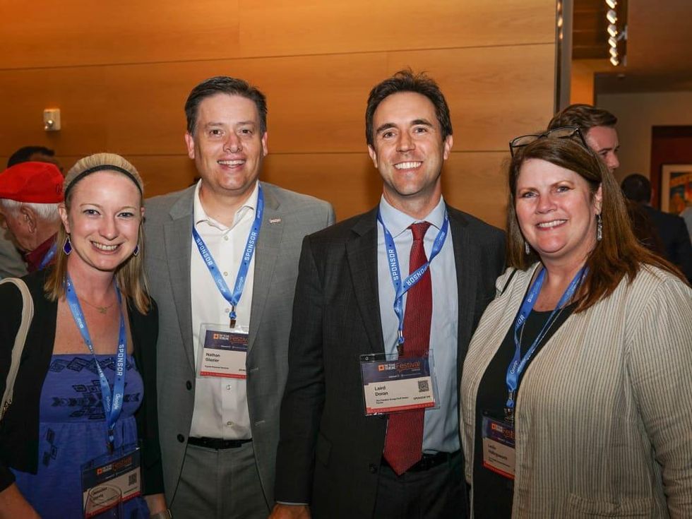 Texas Tribune Festival 2017 VIP Party at Harry Ranson Center Jennifer Harris Nathan Glazier Laird Doran Leslie Hollingsworth