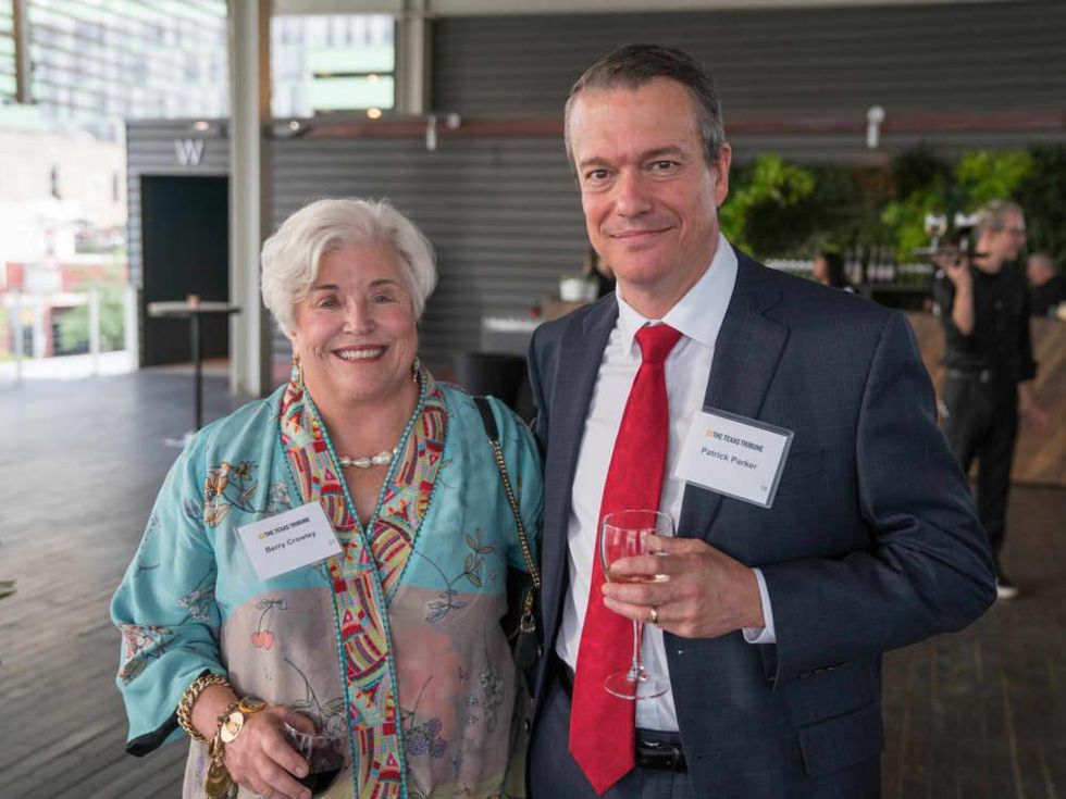 Texas Tribune Festival 2018 VIP Cocktail Hour at Brazos Hall Berry Crowley Patrick Parker