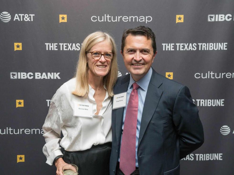Texas Tribune Festival 2018 VIP Cocktail Hour at Brazos Hall Bonnie Mills Doug Eicher