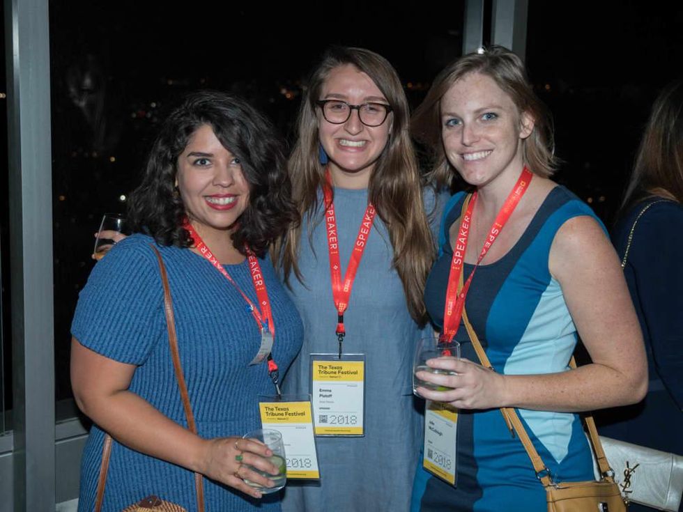 Texas Tribune Festival 2018 VIP Party at Google Alexa Ura Emma Platoff Jolie McCullough