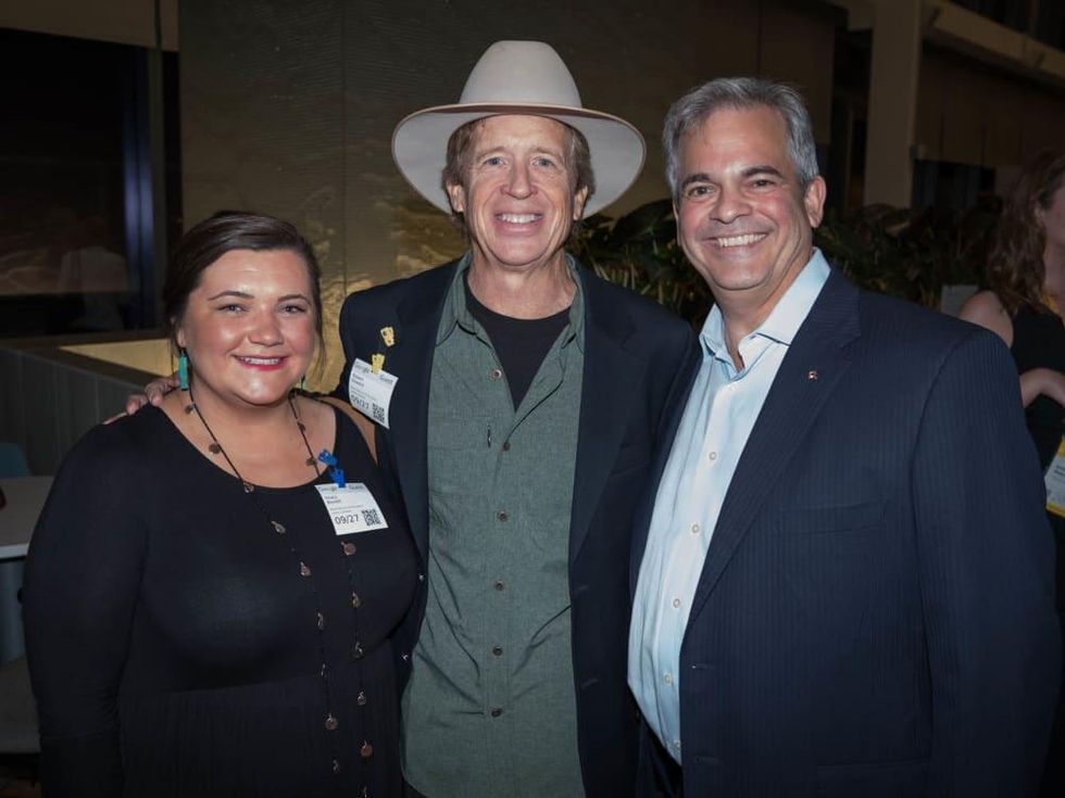 Texas Tribune Festival 2018 VIP Party at Google Hilary Barrett Robert Howard Mayor Steve Adler