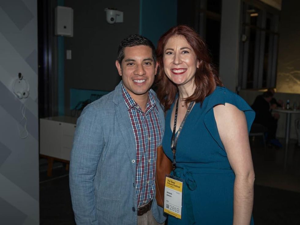 Texas Tribune Festival 2018 VIP Party at Google Luis Guido Amanda Zamora