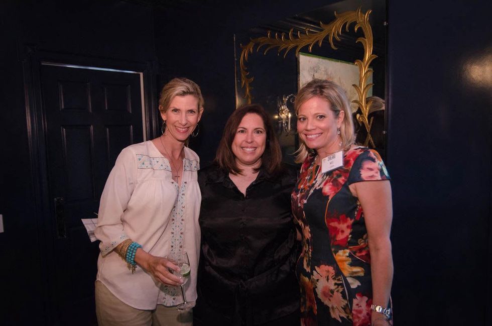 Texas Women for the Arts event at Sherri West's home