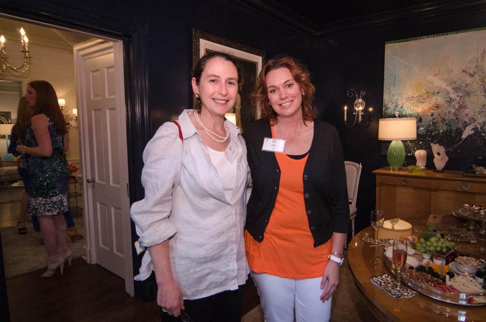 Texas Women for the Arts event at Sherri West's home