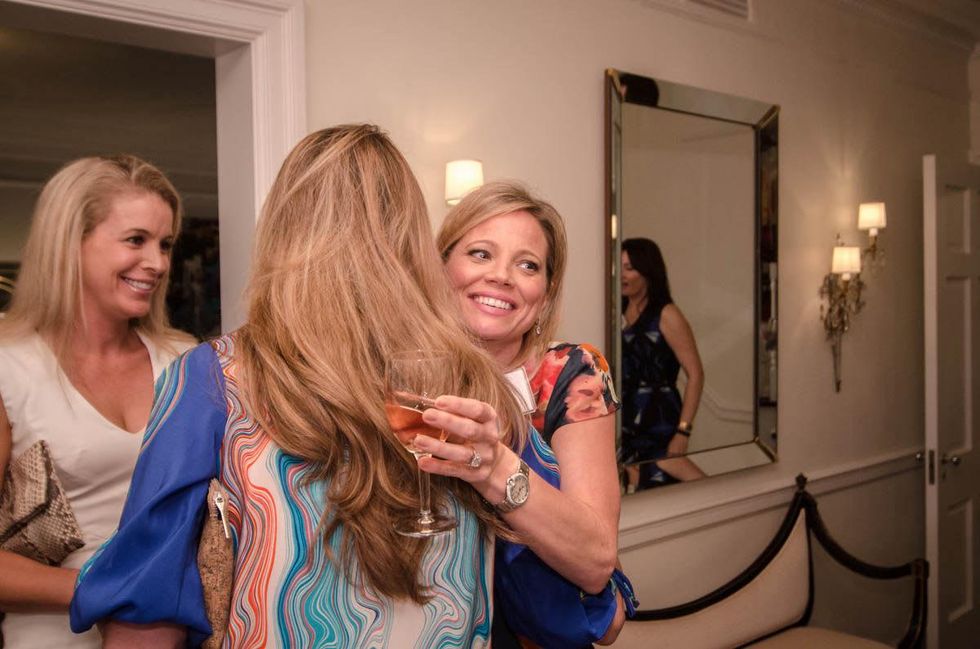 Texas Women for the Arts event at Sherri West's home