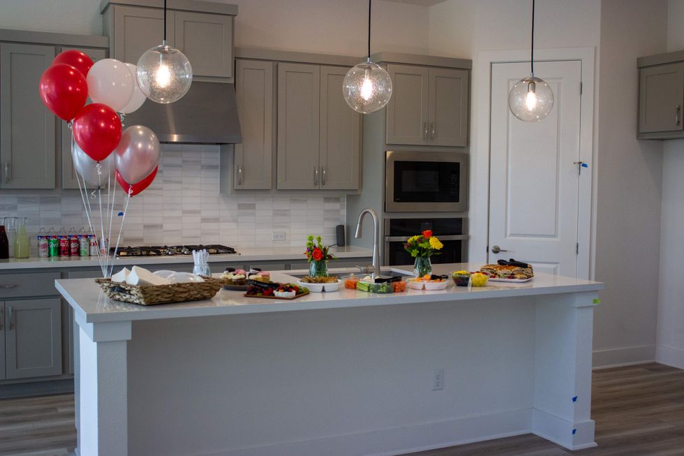 The 2024 HBA Benefit Home's well appointed kitchen