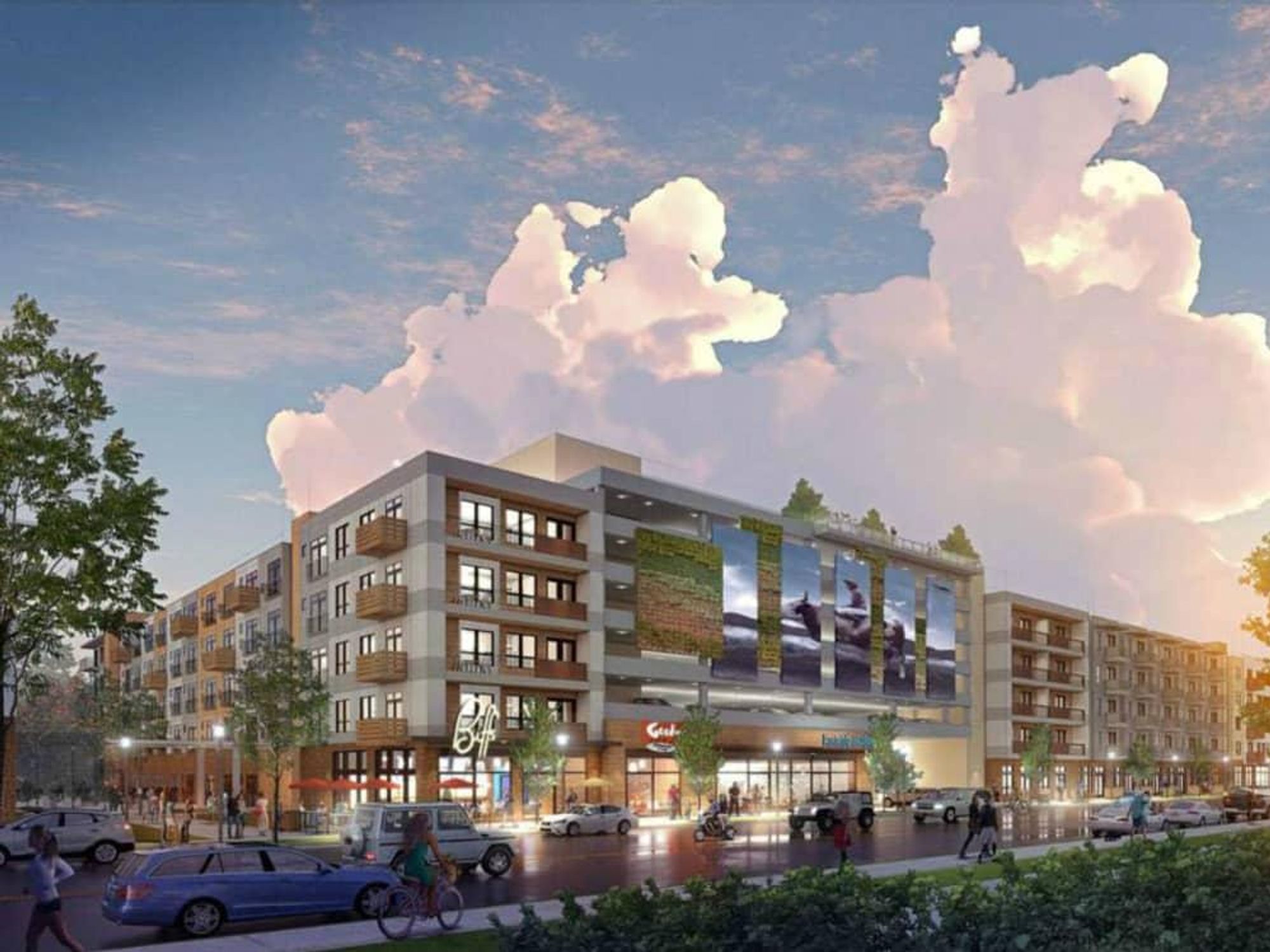 The Arnold East Austin development Sixth and Comal rendering