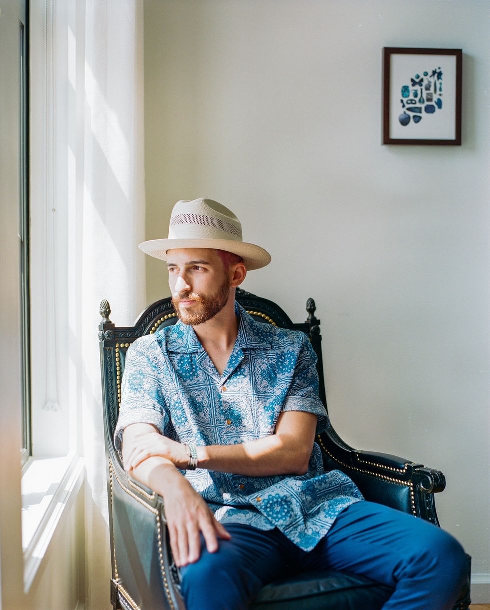 The author of Close to the Bayou, Dimitri Staszewski.