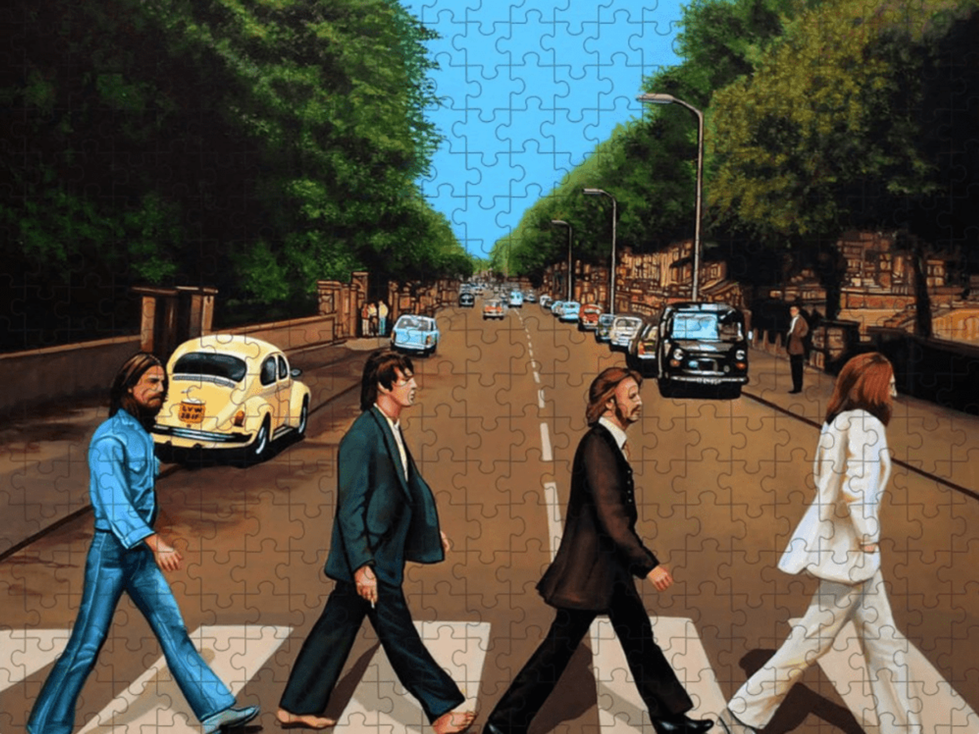 The Beatles puzzle by Paul Meijering