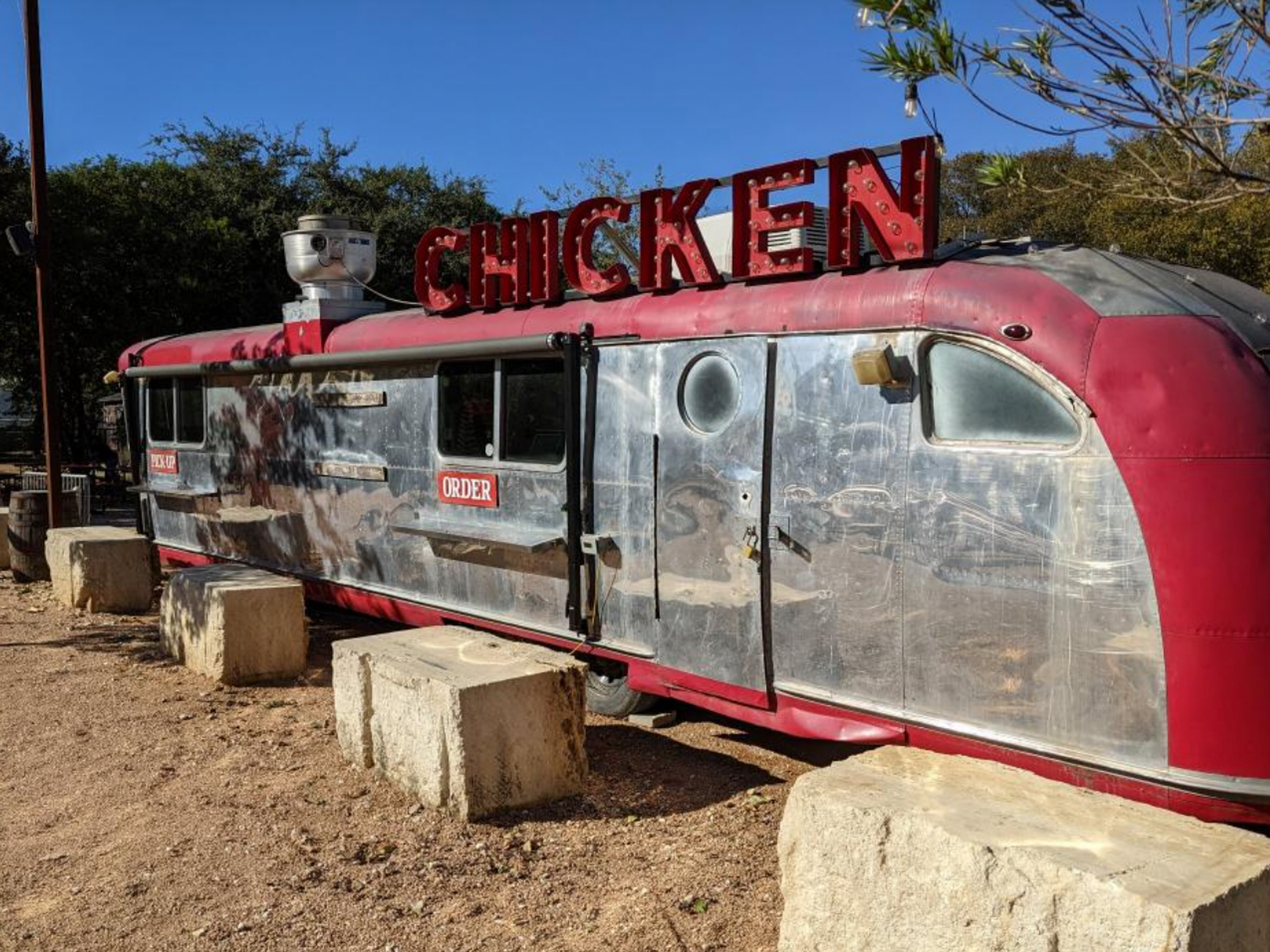 The Bird & Crown trailer in Austin