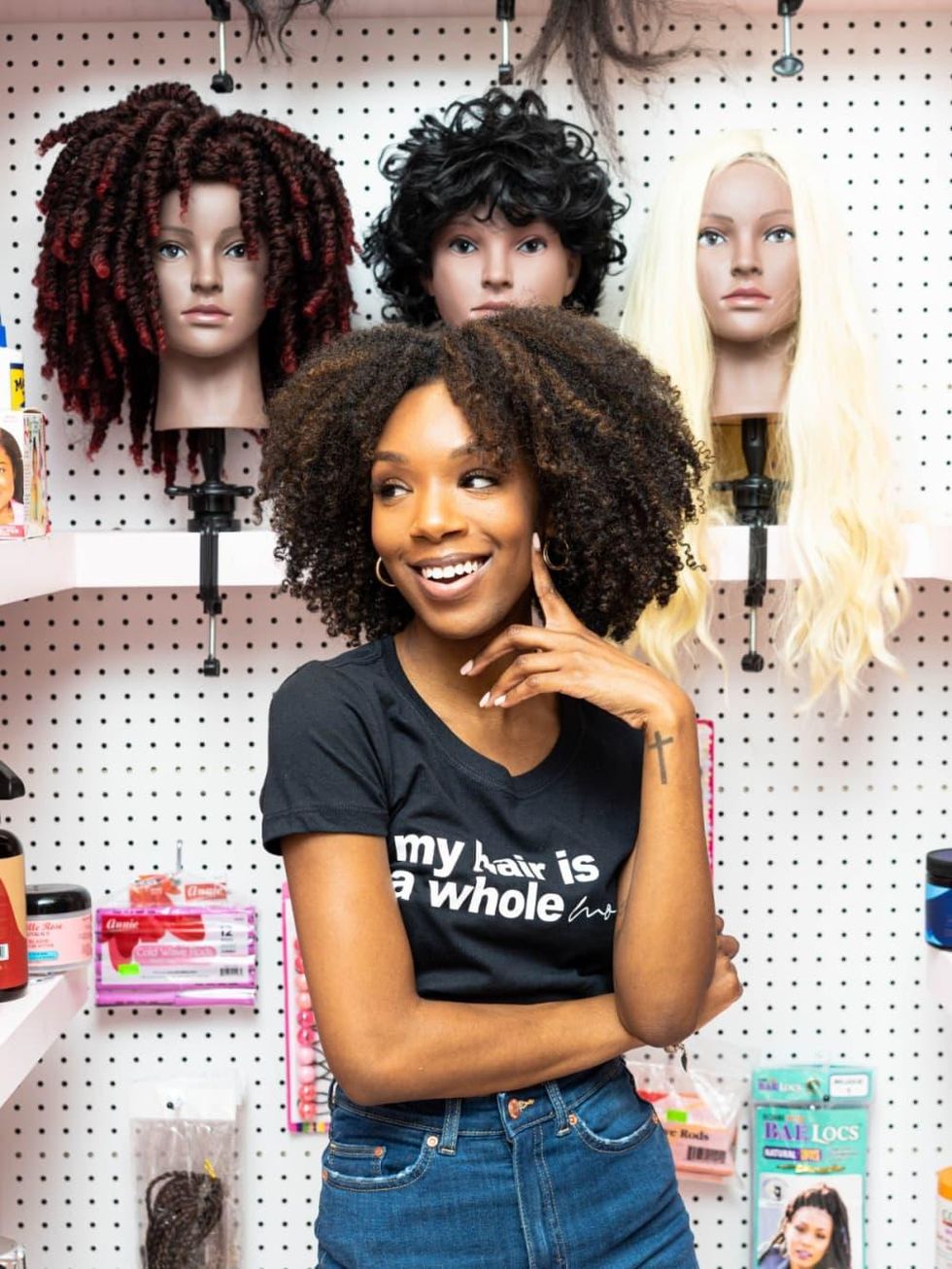 The Black Hair Experience Pop Up Selfie Museum