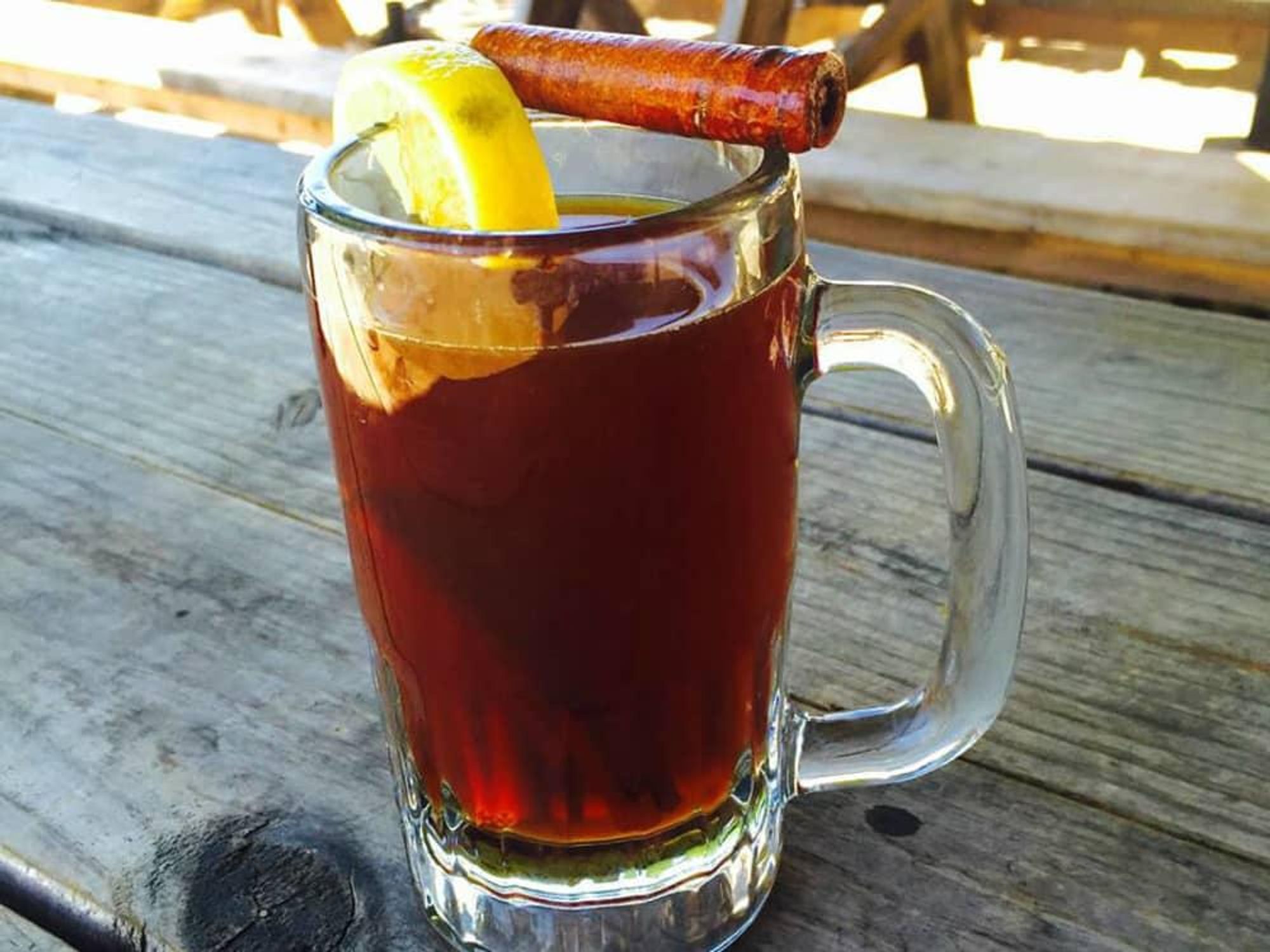 The Buzz Mill hot toddy drink