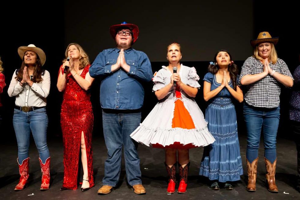 The cast of Over the Lege in Austin