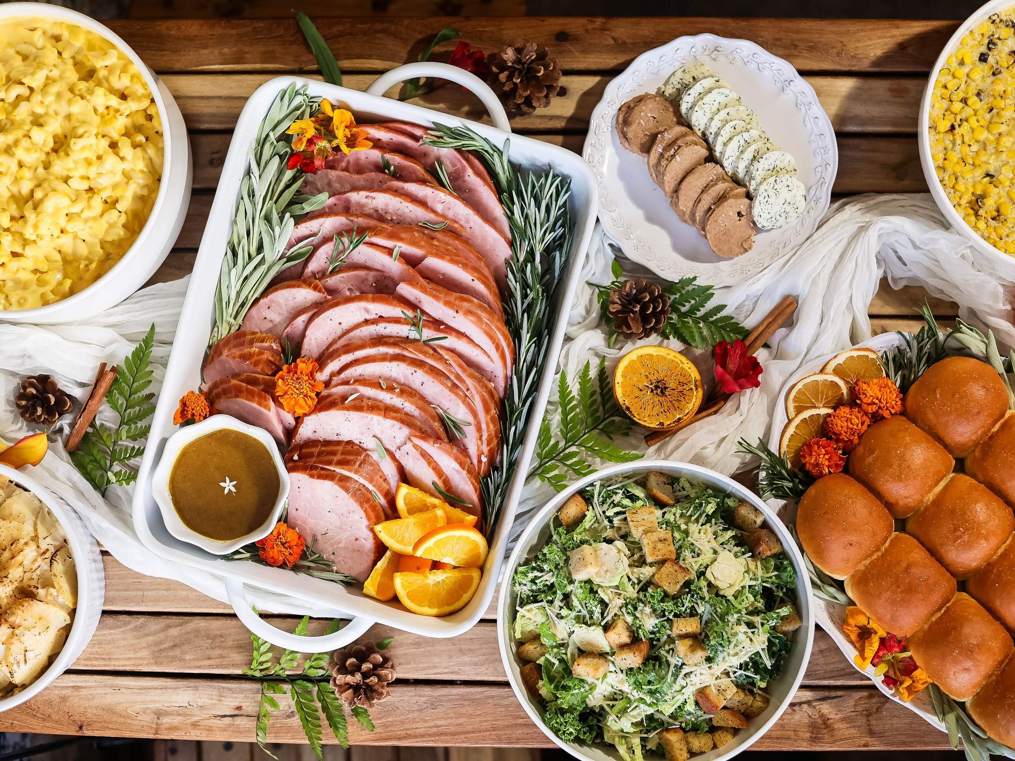 The "Christmas Dinner To-Go" from Walton's Fancy and Staple.