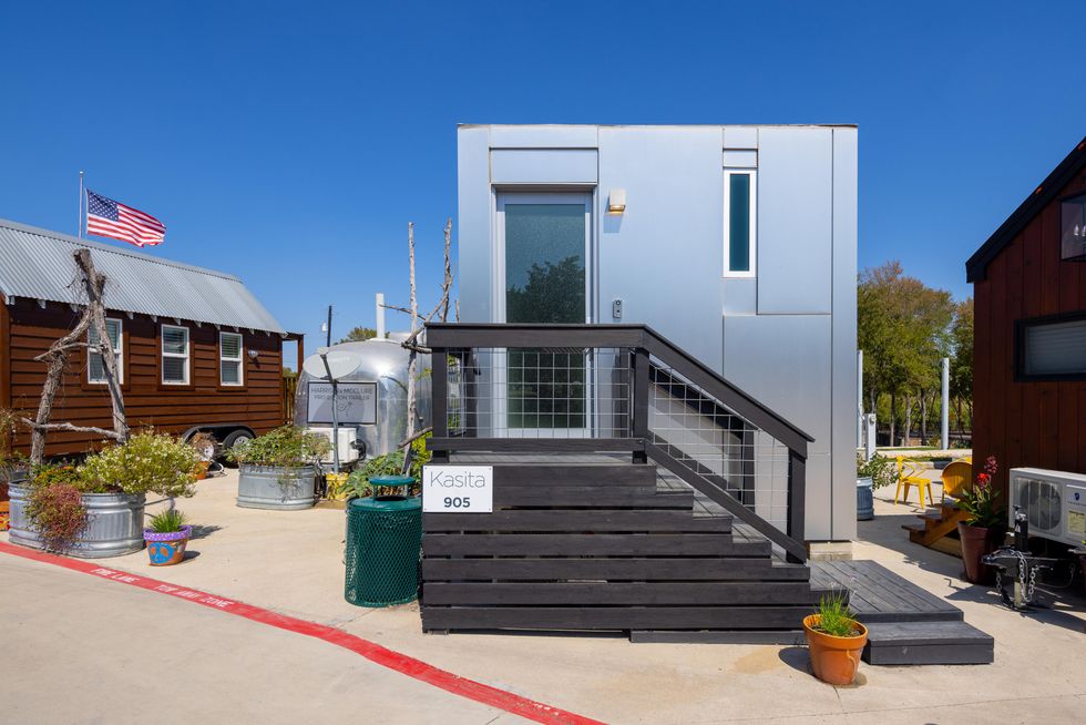 The Community First Inn on the Weird Homes Tour in Austin.