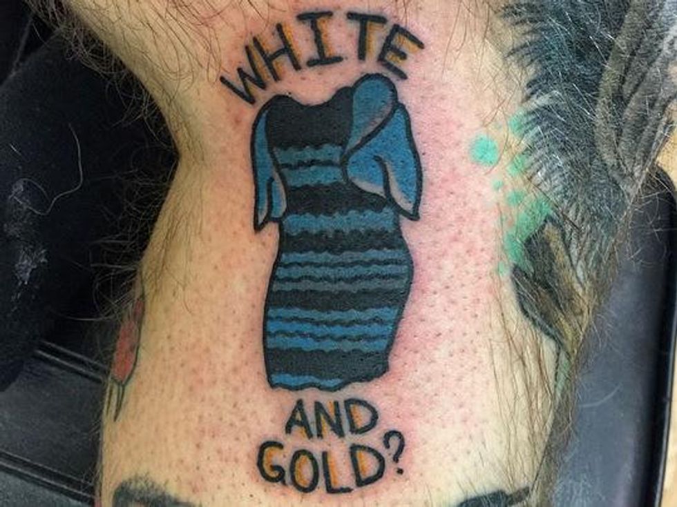 The Dress_#TheDress_Daniel Howland_tattoo