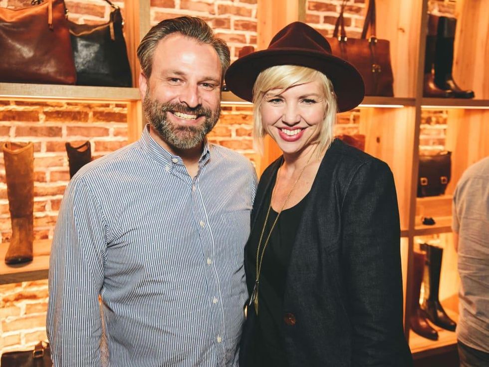 The Frye Company Austin grand opening 2016 Brandon Dickerson Kristen Dickerson