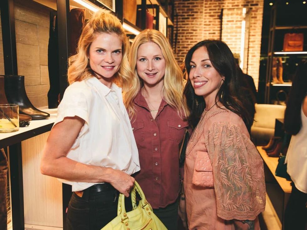 The Frye Company Austin grand opening 2016 Jane Black Aubrey Mayo Pepper Pastor