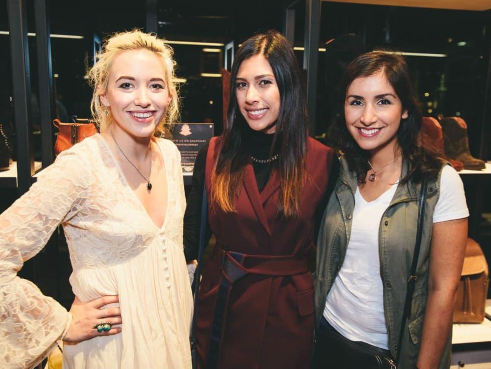 The Frye Company Austin grand opening 2016 Kate Schirm Sarah Pendley Jennifer Jamali