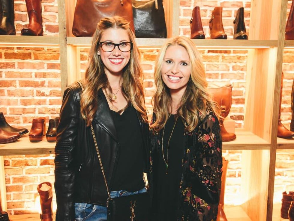 The Frye Company Austin grand opening 2016 Kendal Milot Lauren Petrowski