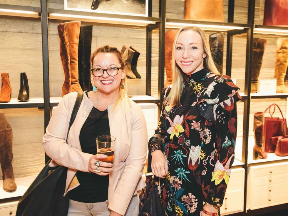 The Frye Company Austin grand opening 2016 Lisa Munoz Niki Jones