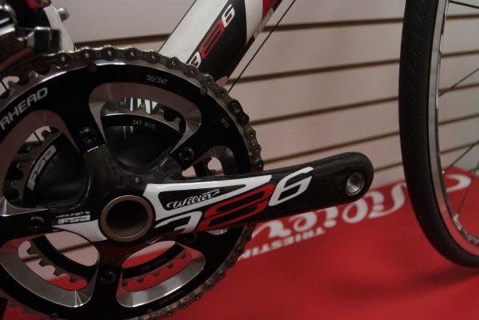 The gears are in motion at Nelo's Cycles.