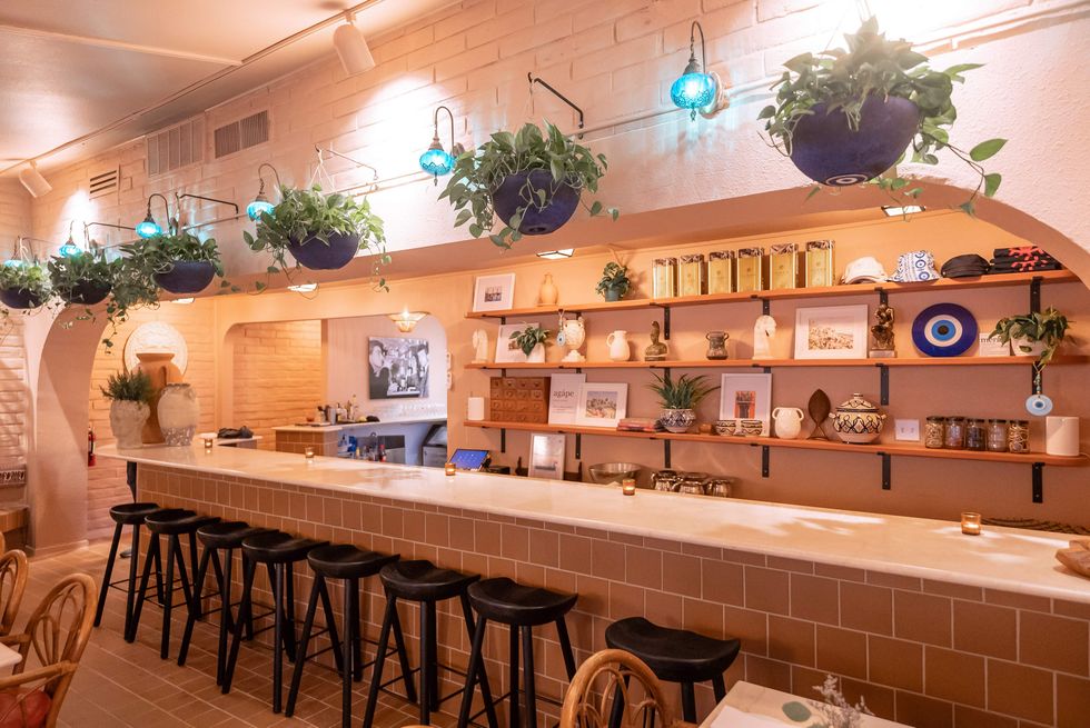 The Greek Bar interior