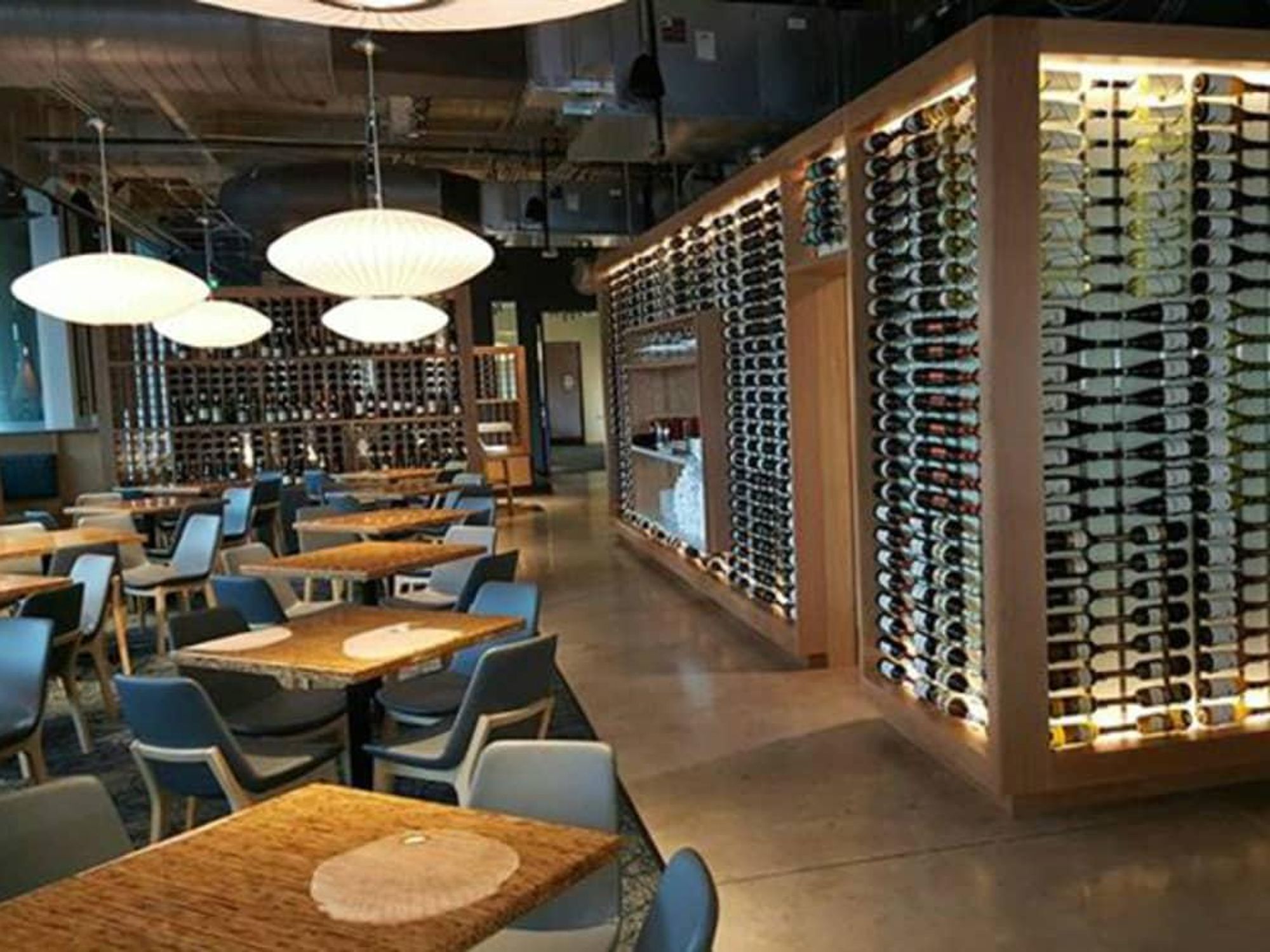 The Grove Wine Bar and Kicthen Austin restaurant downtown location interior 2015