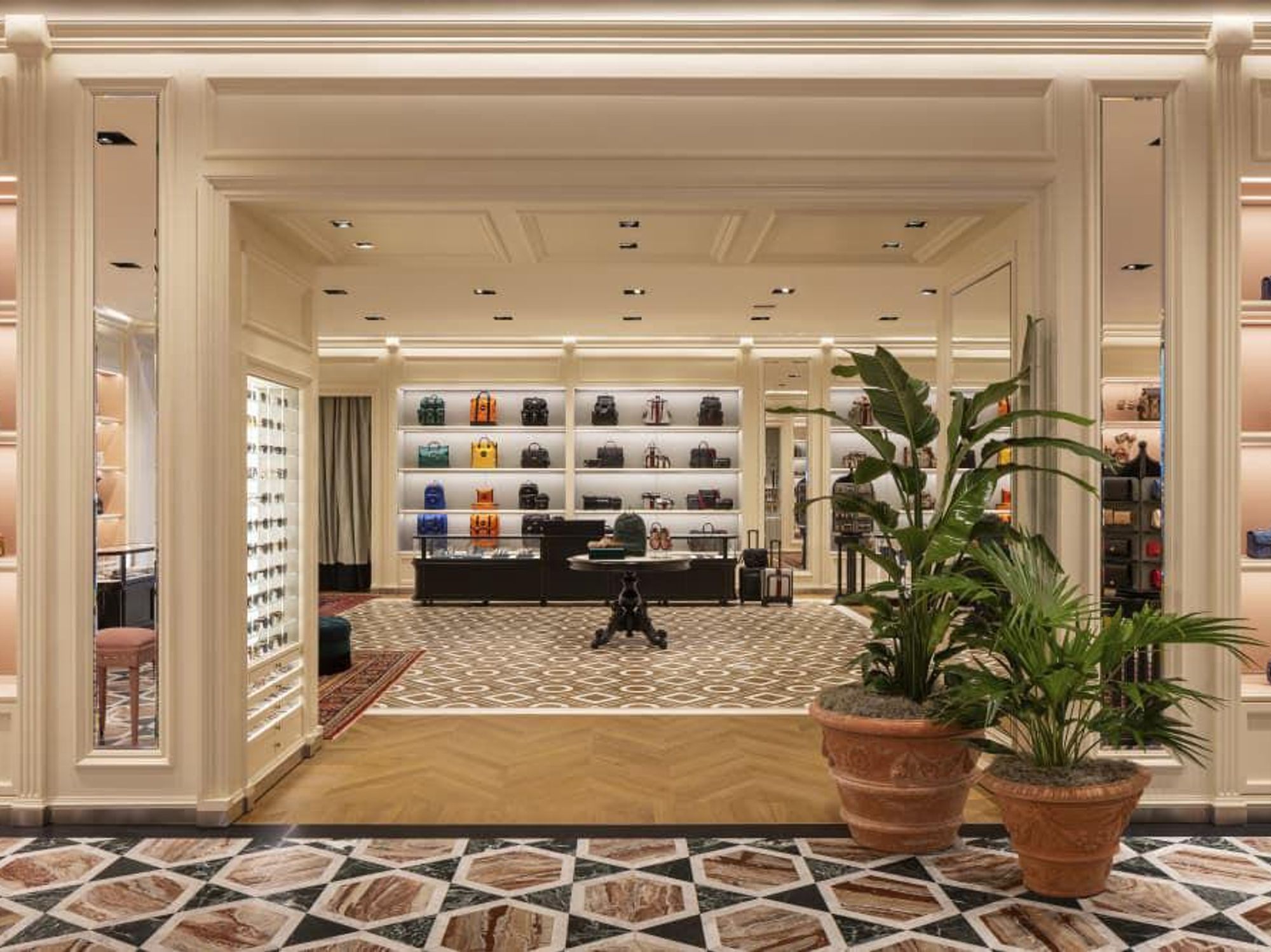 The Gucci boutique is now open at The Domain.
