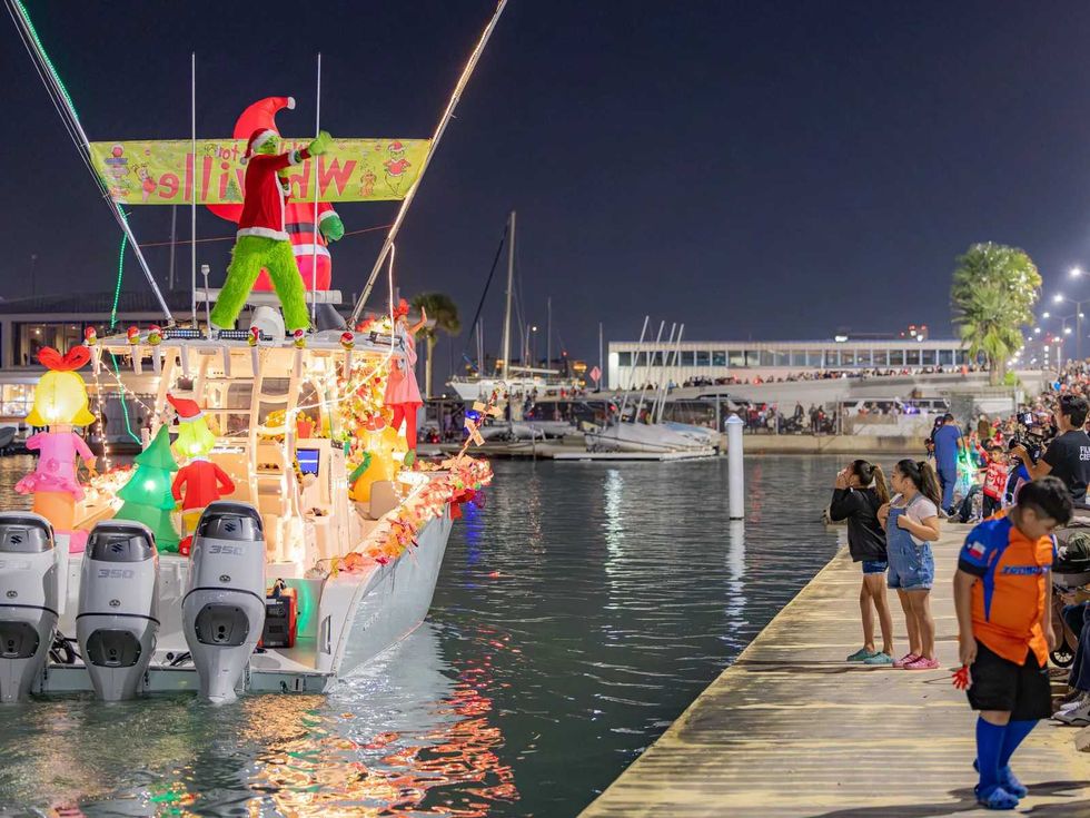 The Illuminated Boat Parade in Corpus Christi
