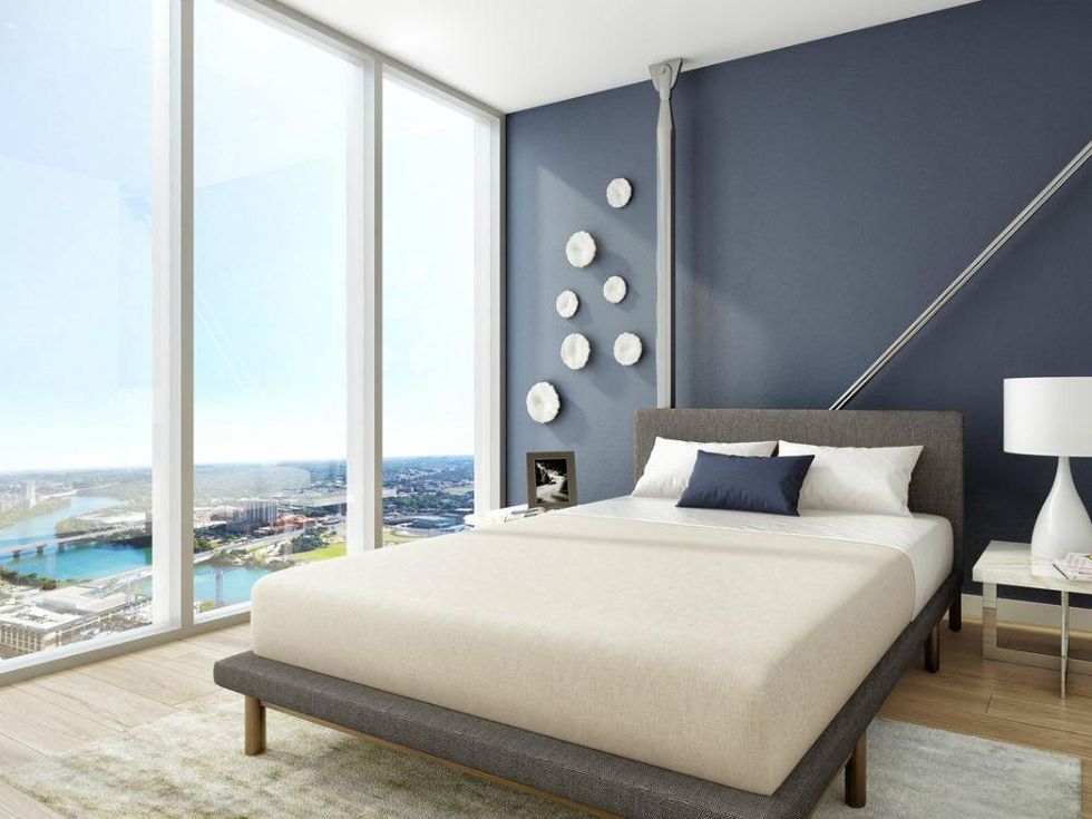 The Independent_downtown Austin condo_interior rendering_bedroom_2015