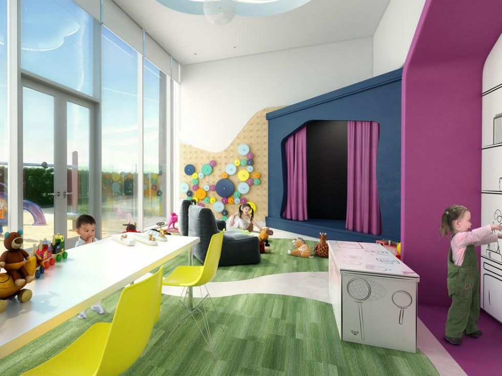 The Independent_downtown Austin condo_interior rendering_children playroom_2015