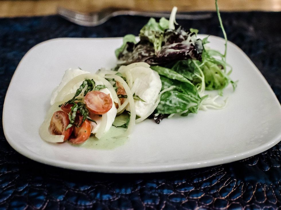 The Inn at Onion Creek mozzarella salad