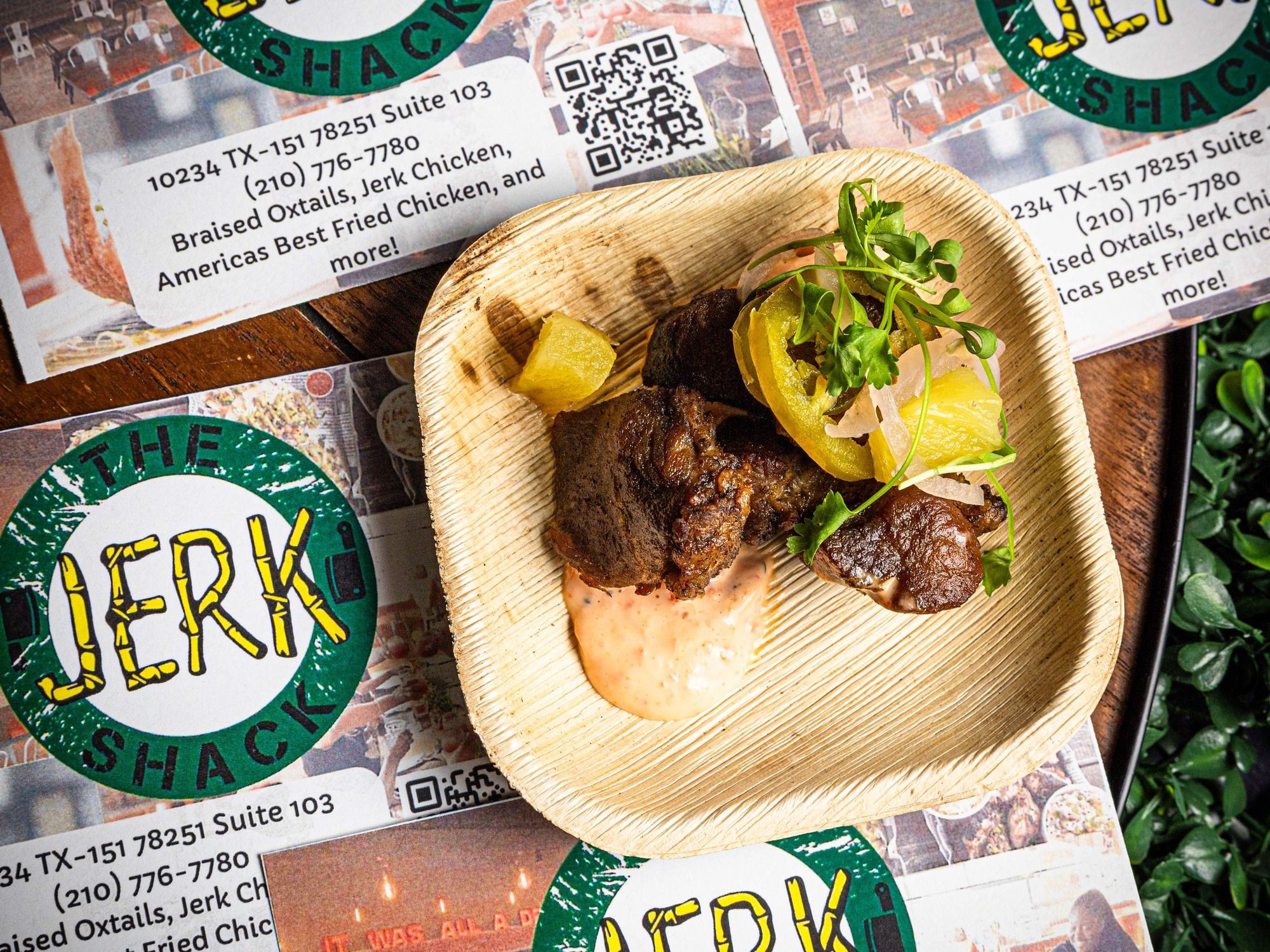 The Jerk Shack dish at Austin Tailgate 2024