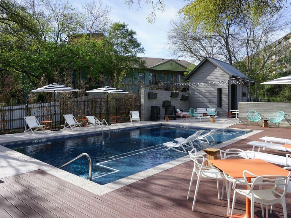 The LAAN residences pool