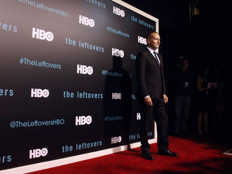 The Leftovers HBO Season 2 red carpet premiere Christopher Eccleston October 2015